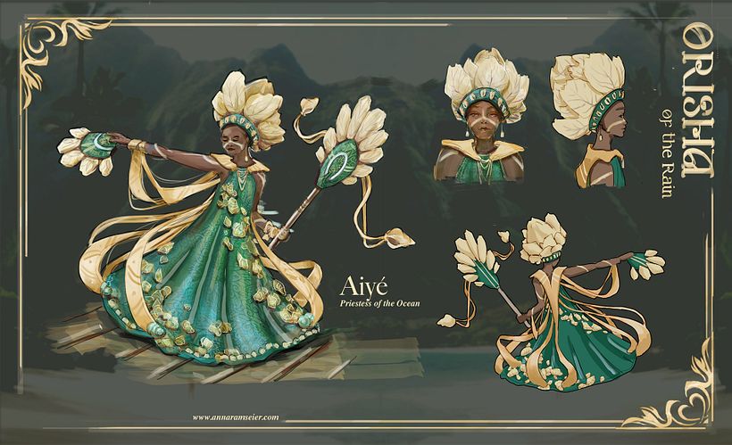Aiyé - Priestess of the Ocean 1