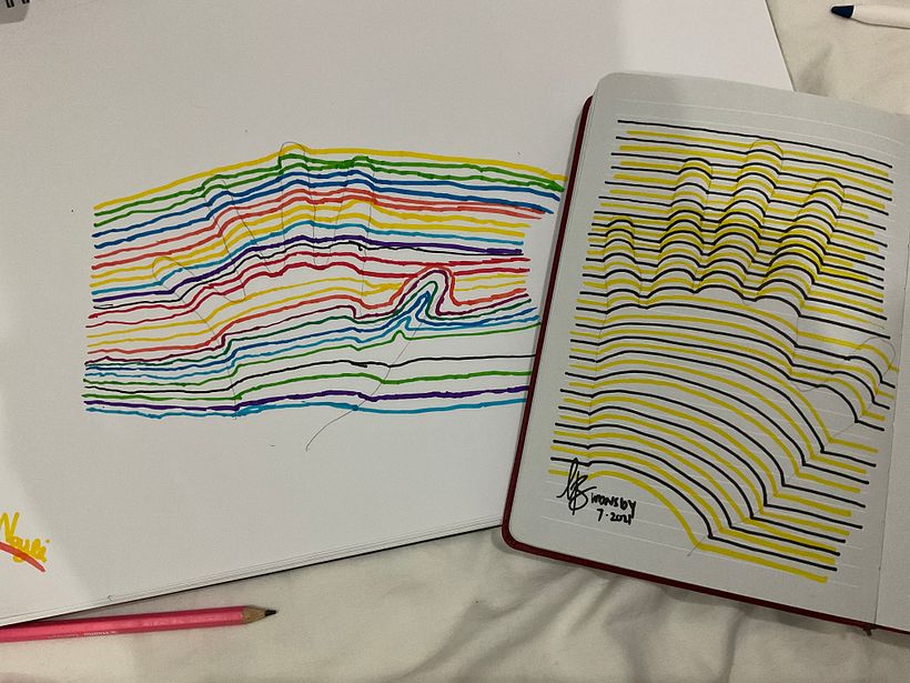 Jr & alia’s hand project (line i)