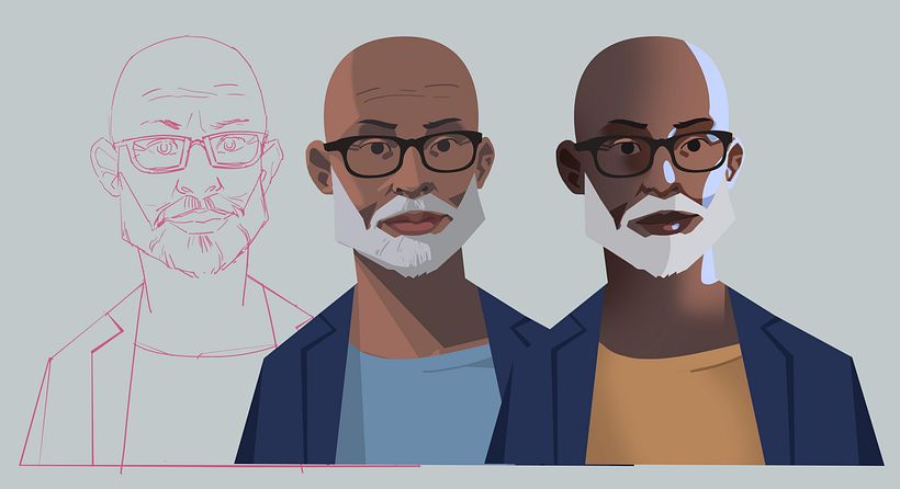 Stella Artois - Character design 3