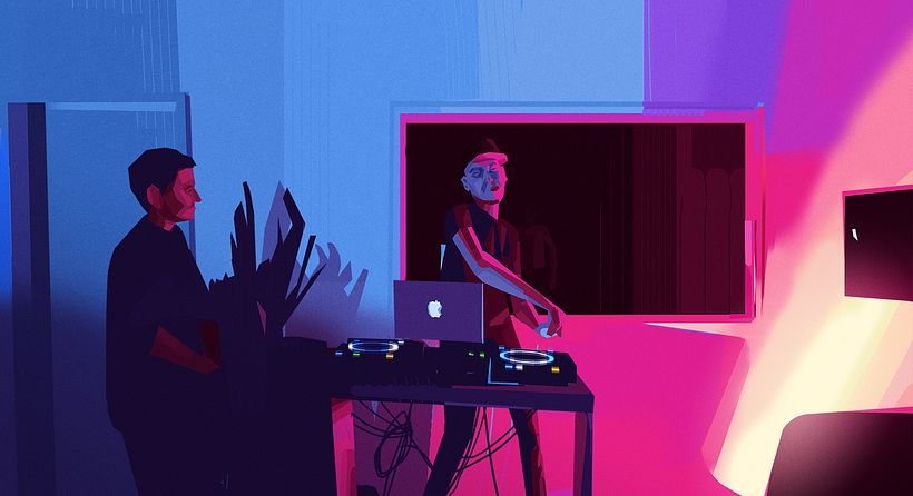 About last night - Digital painting 2