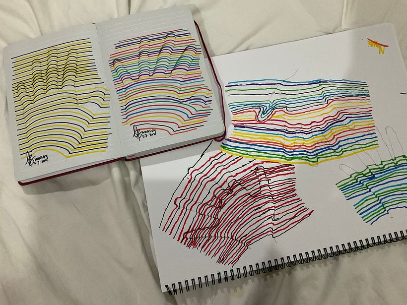 Jr & alia’s hand project (line ii)