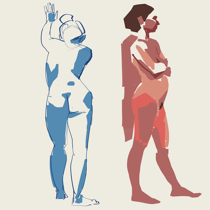 Life drawing sessions 5