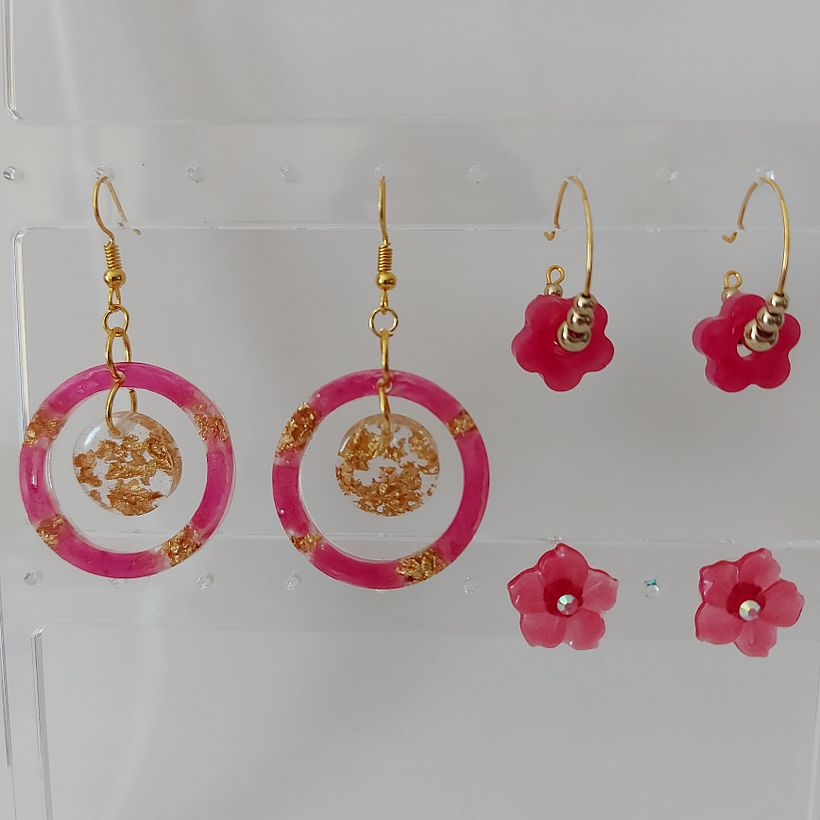 Mi Proyecto del curso: Diseño de joyería en resina 9
