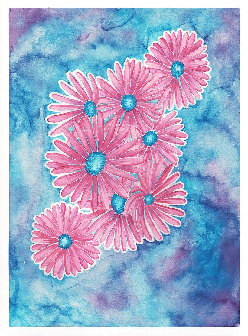 My project in Creation of Color Palettes with Watercolor course 2
