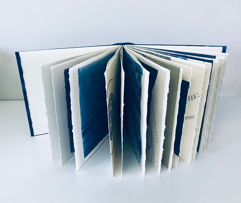 My project in Handmade Binding without Stitches course 4