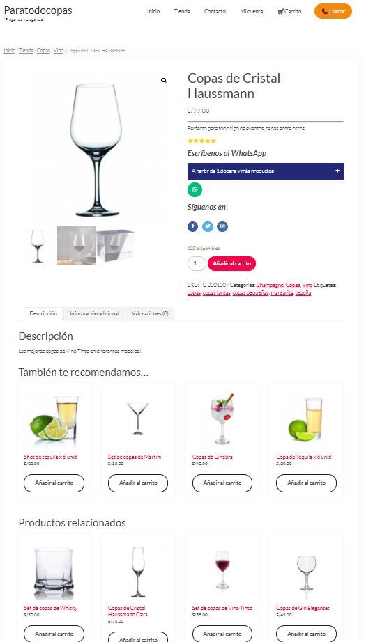 Productos Selección