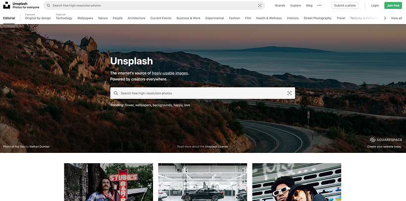 Unsplash