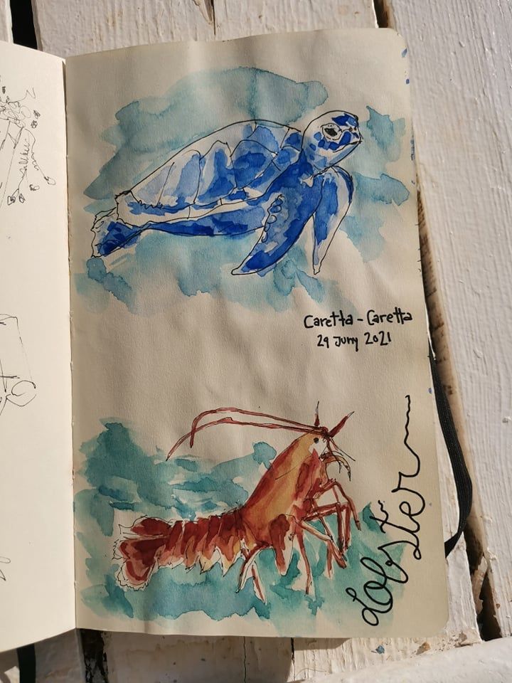 My project in Artistic Watercolor Sketching: Dare to Express Your Ideas course 5
