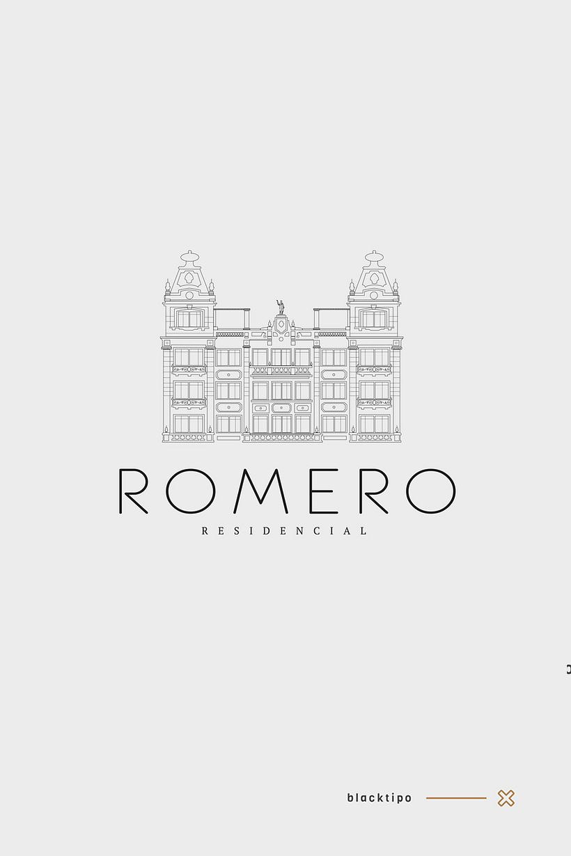 Logotipo Edificio Romero 3