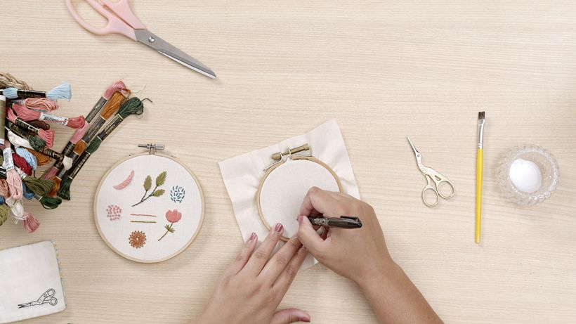Embroidery Tutorial: 3 Basic Freestyle Embroidery Techniques 5