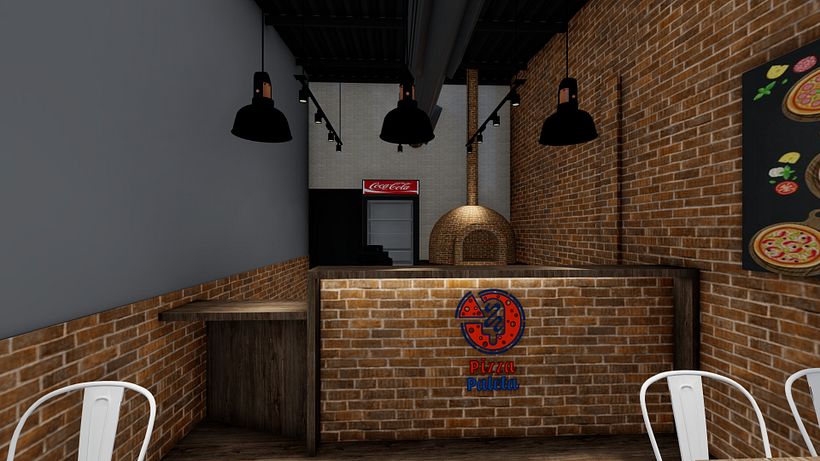 Pizza Paleta - Arquitectura interior