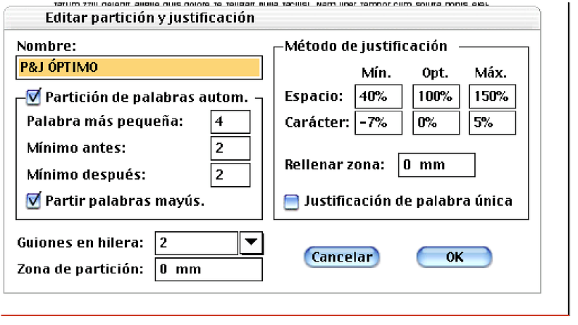 P & J optimo