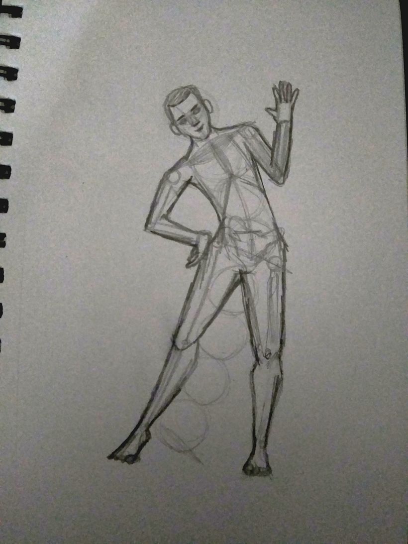 My project in Figure Drawing for Beginners course 2
