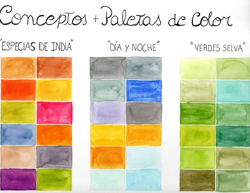 Mi Proyecto del curso: Creación de paletas de color con acuarela 7