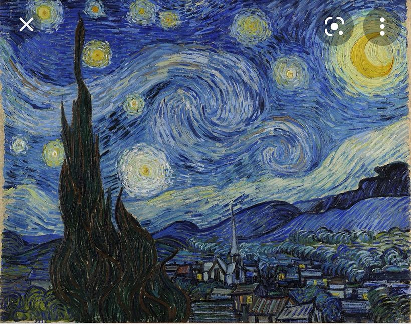 Vincent van gogh starry night