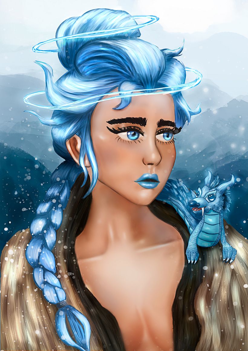 Mi Proyecto del curso: Retratos digitales de fantasía con Photoshop 1