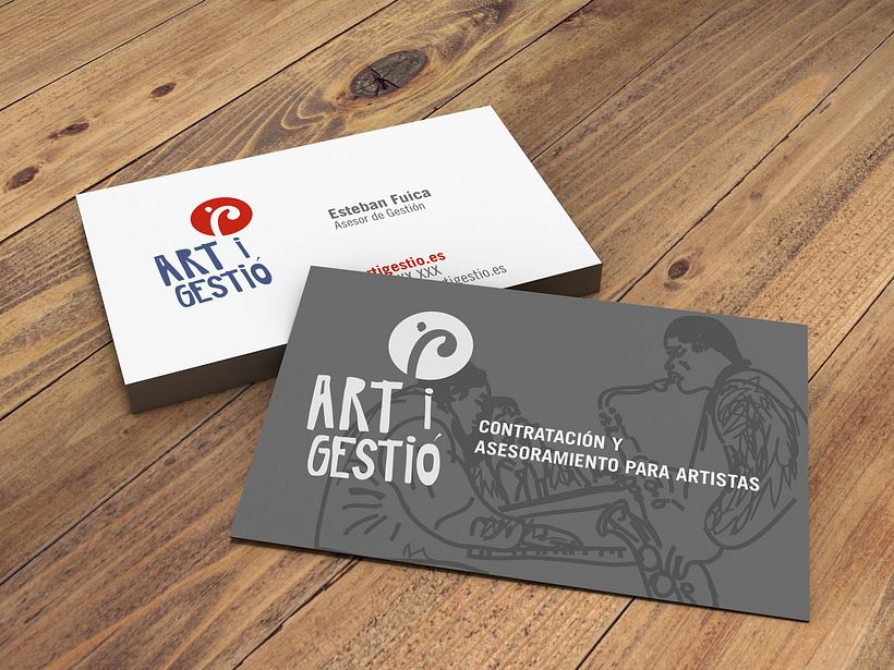Diseño de Tarjetas para Art i Gestió
