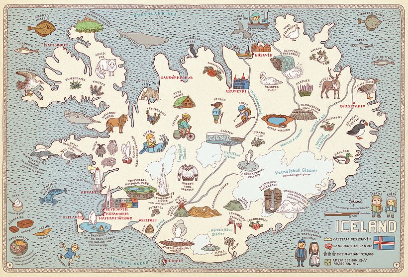Las principales representaciones culturales de cada país están contenidas en el Atlas del Mundo.