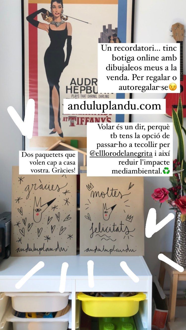 Stories sobre mi tienda online anduluplandu.com