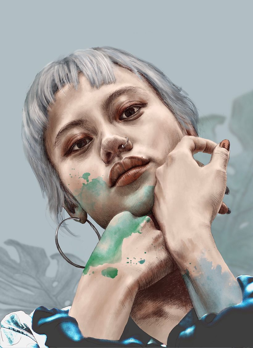 Illustrated Portrait with Procreate - Tradycyjna ilustracja