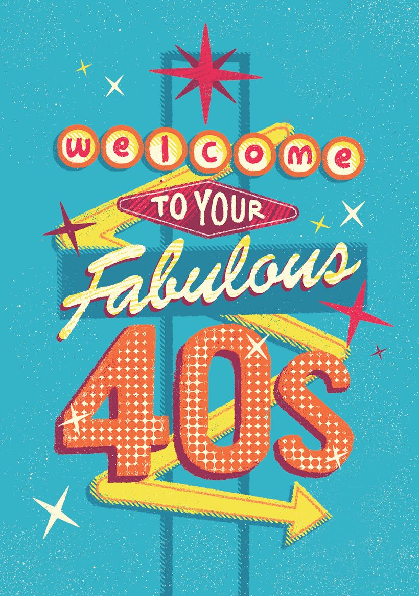 Fabulous 40s Greeting Card Design 3