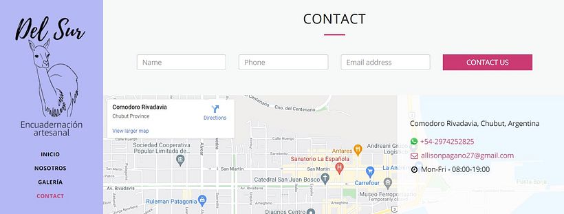 Diseño de página web básico para un trabajo práctico y utilice mi emprendimiento de encuadernación artesanal 1
