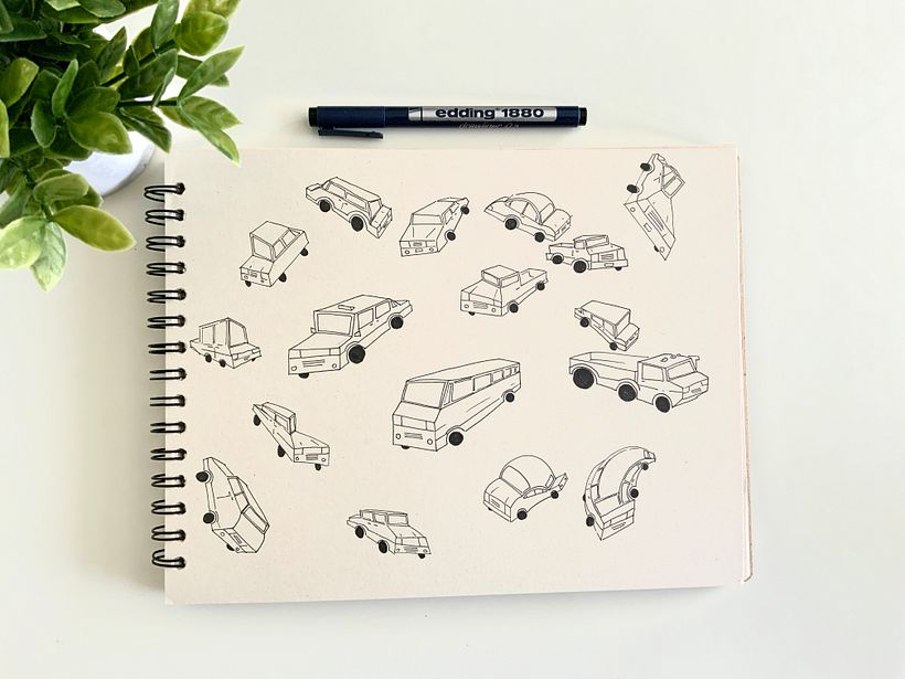 My project in Creative Drawing Techniques for Beginners course 6