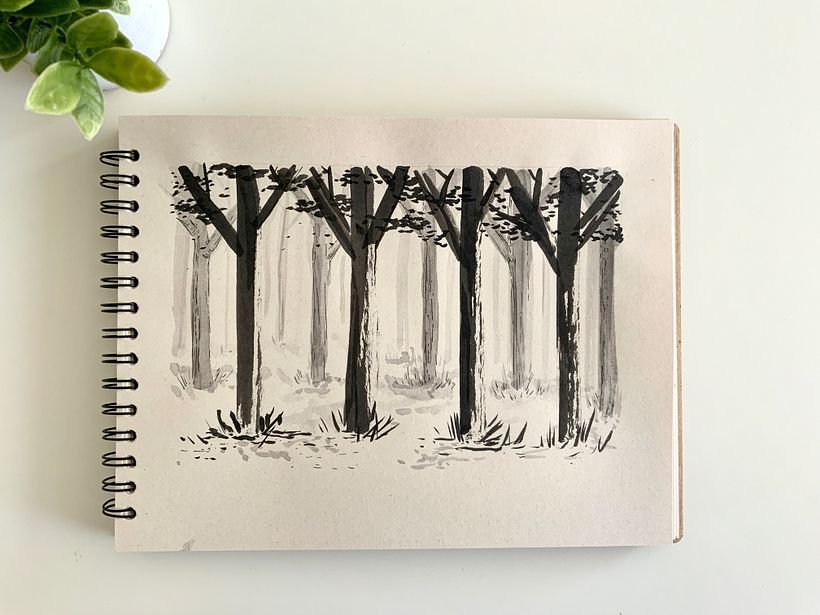 My project in Creative Drawing Techniques for Beginners course 7