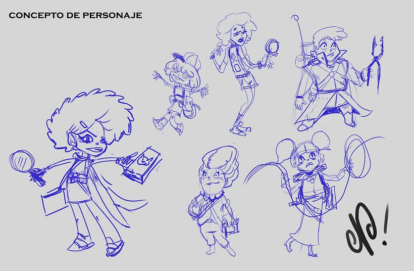 Mi Proyecto del curso: Diseño de personajes para animación con Photoshop 2