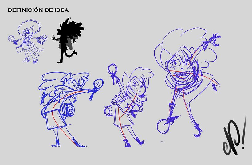 Mi Proyecto del curso: Diseño de personajes para animación con Photoshop 3