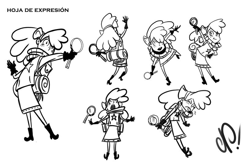 Mi Proyecto del curso: Diseño de personajes para animación con Photoshop 4