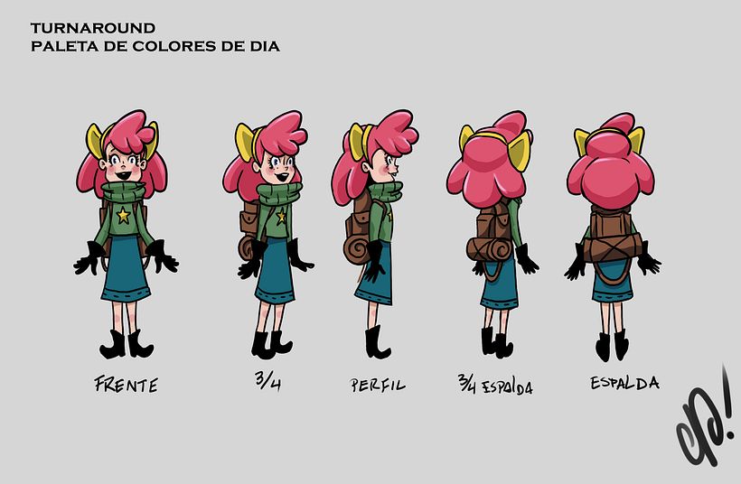 Mi Proyecto del curso: Diseño de personajes para animación con Photoshop 9