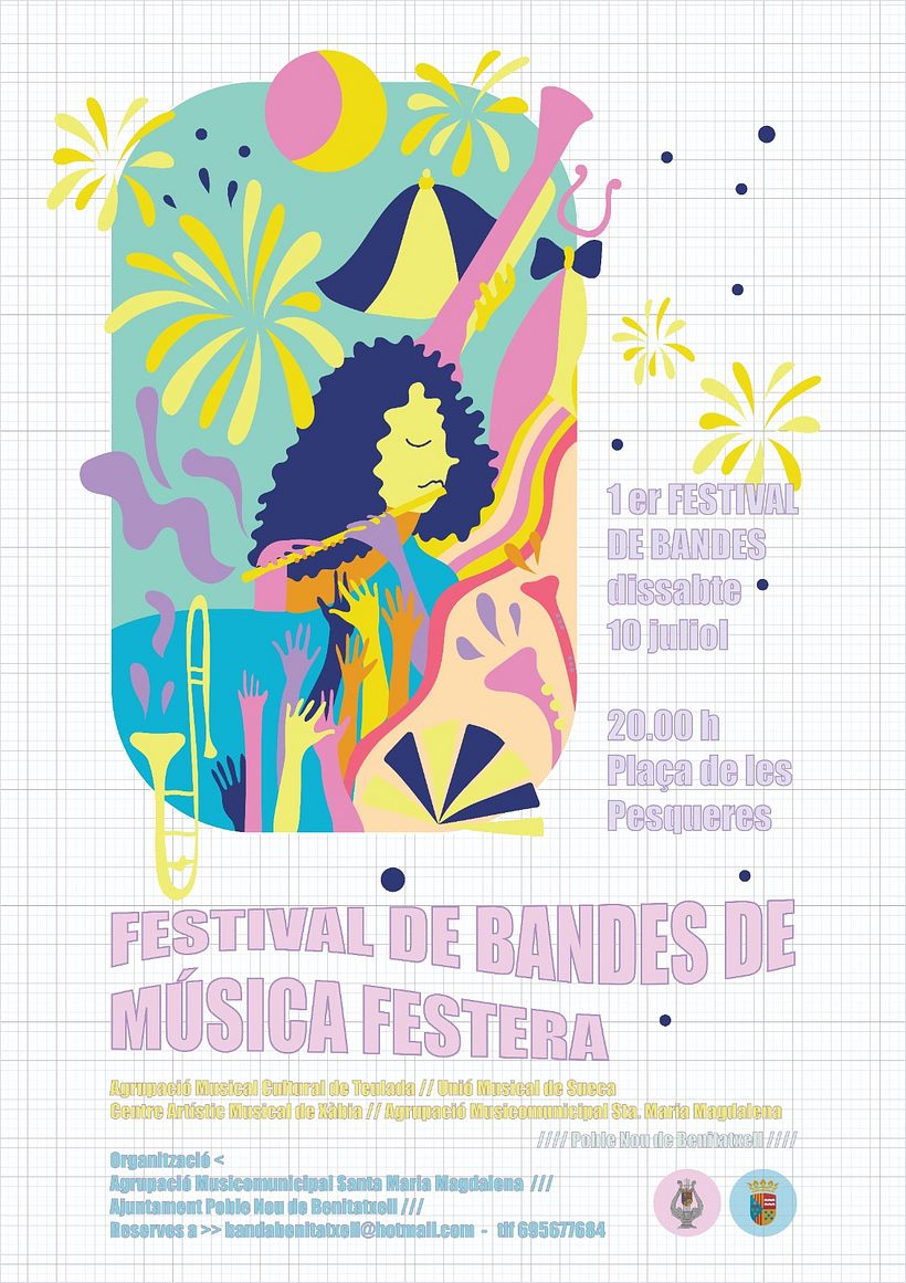CARTEL FESTIVAL DE BANDAS  3