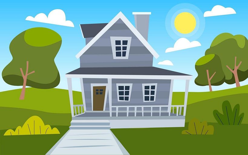 Valuable property  in the country.
