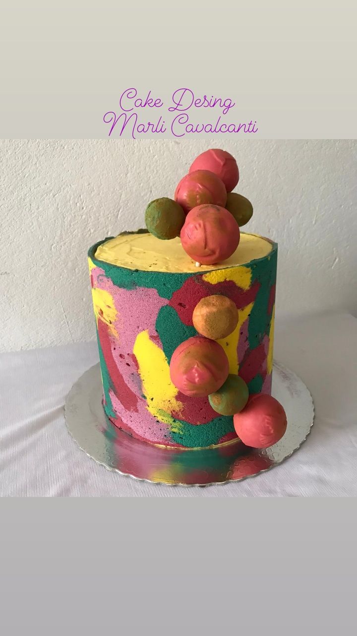 Meu projeto do curso: Cake design: técnicas modernas de decoração 1