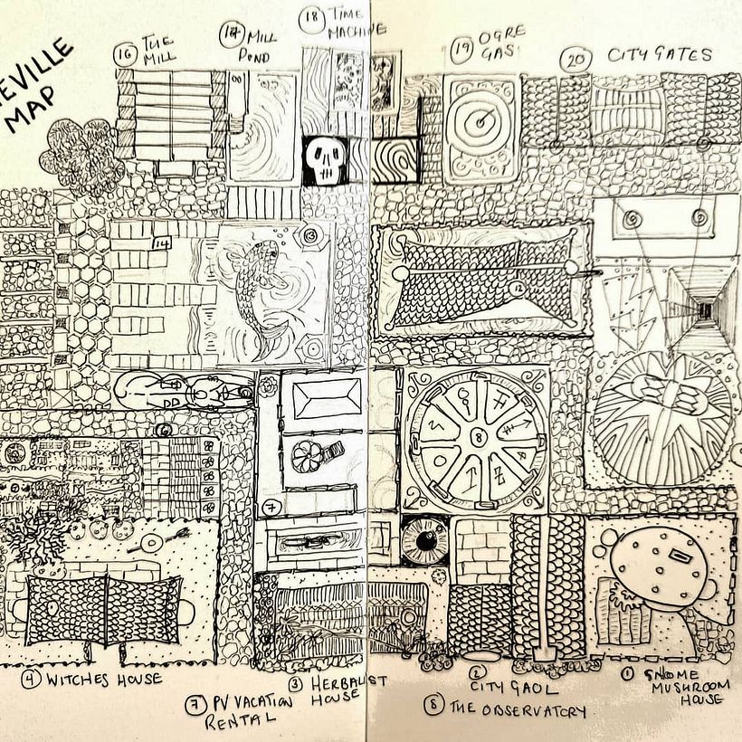 Pixieville Map