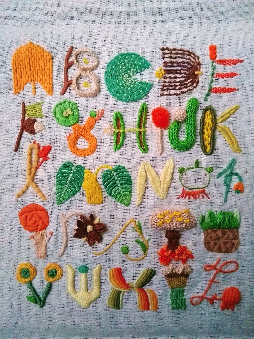 Mi Proyecto del curso: Introducción al bordado en relieve 1