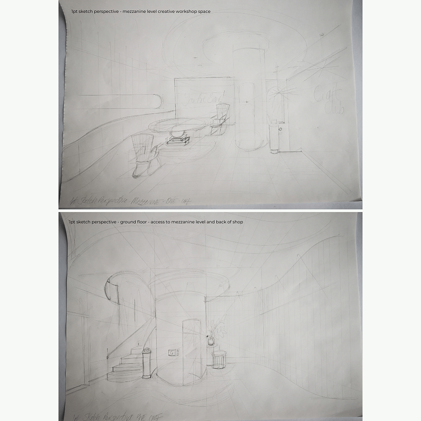 Page 11 - Hand drawn visuals in pencil (1 of 2)