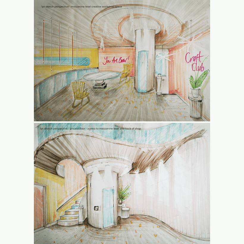Page 9 - Hand drawn visuals using pro-markers (2 of 2)