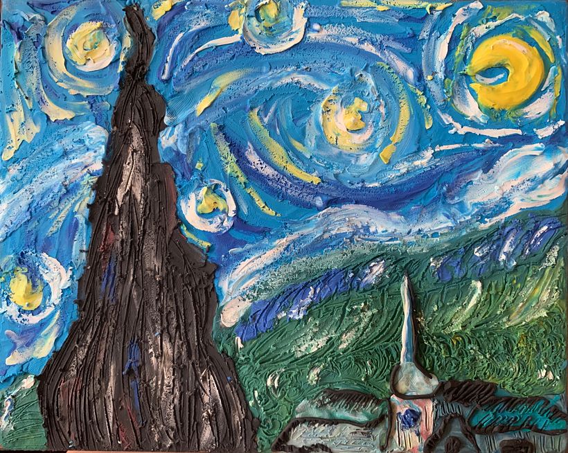 Mi Proyecto del curso: Introducción a la pintura con plastilina 3