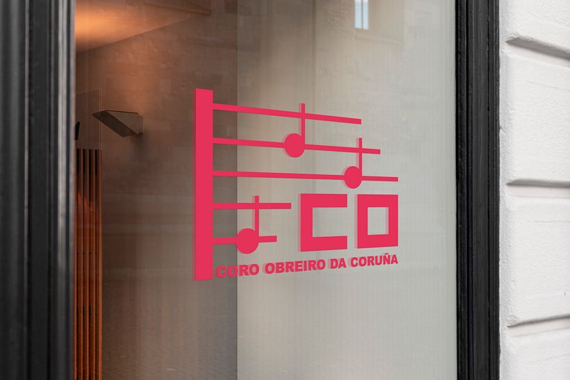 Logotipo Coro CCOO A Coruña 3