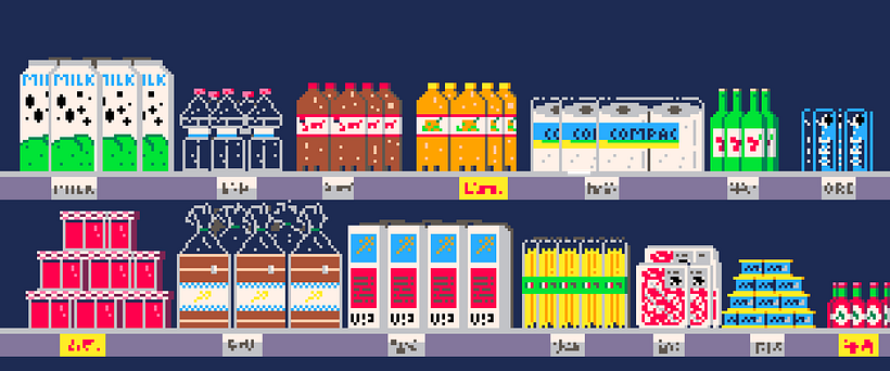 Pico Market banner at itch.io page