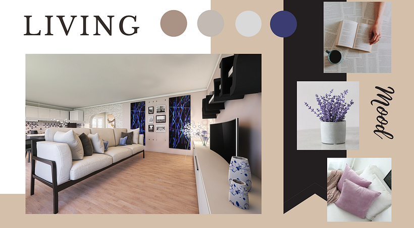 Ristrutturazione di un trilocale con progetto di interior design 4