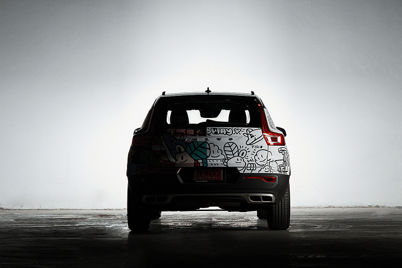 Volvo Art on Car 2