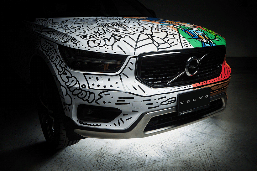 Volvo Art on Car 4