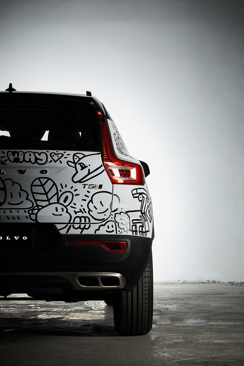 Volvo Art on Car 6