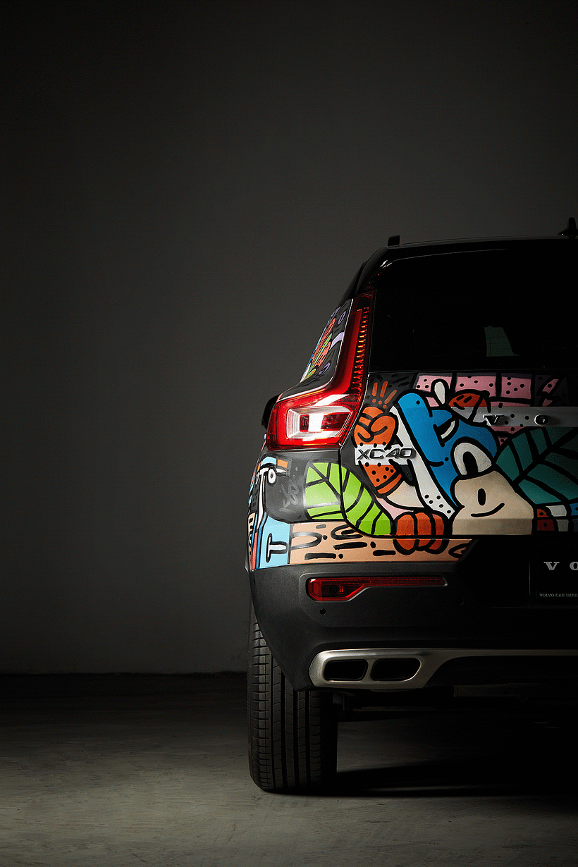 Volvo Art on Car 7