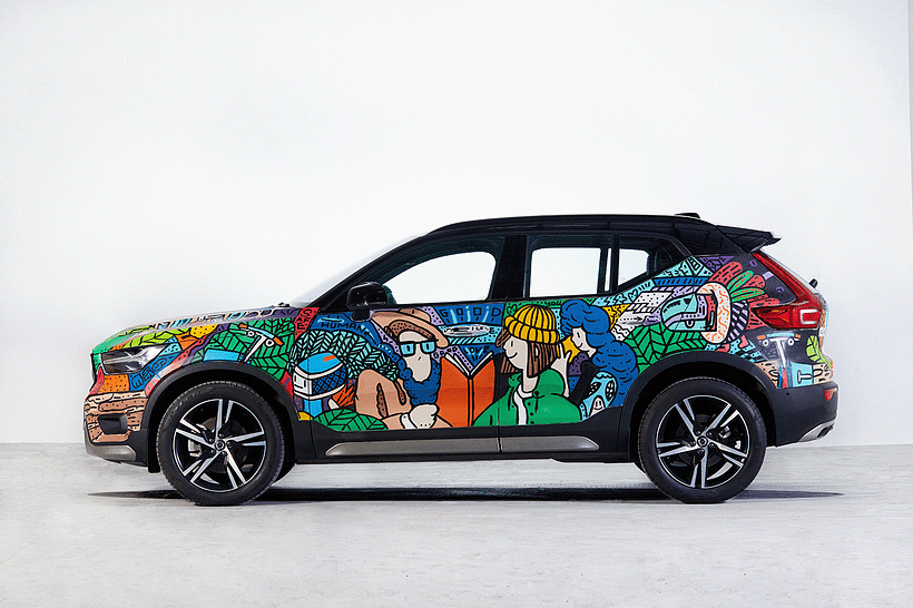 Volvo Art on Car 8