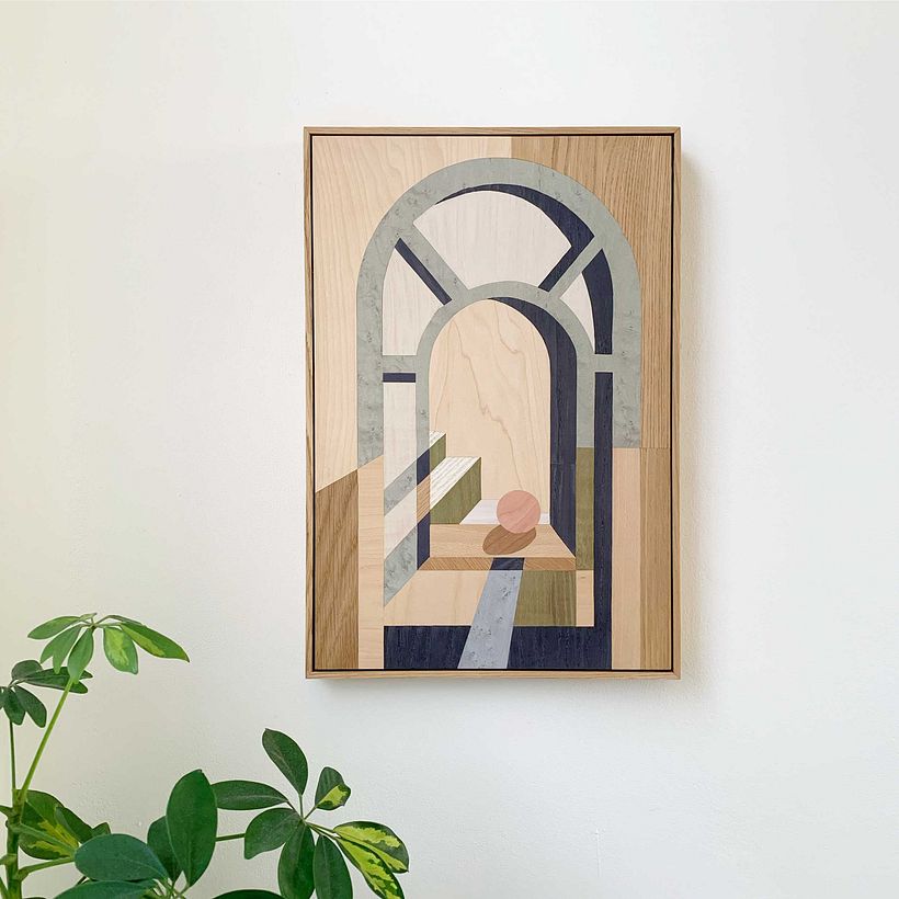 One of two privately commissioned pieces designed in collaboration with Adriana Jaros