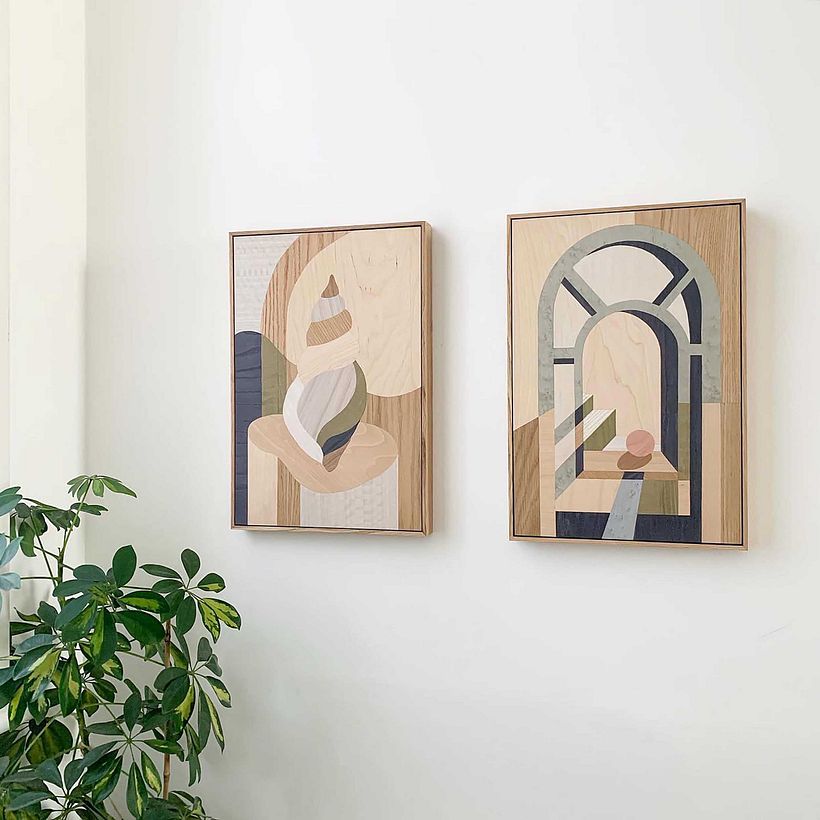 A pair or privately commissioned peices in collaboration with Adriana Jaros.